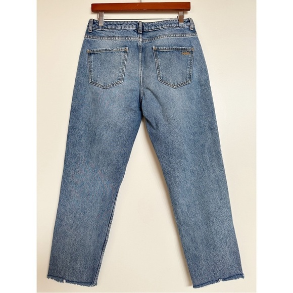 Ba&sh Evan Raw Hem Cropped Jeans Size 1 / Small - Picture 3 of 13